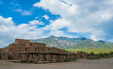 Taos, one of the oldest inhabited sites in the United States